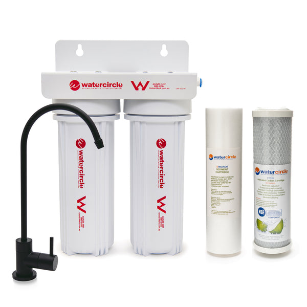 Complete set Twin Classic filter with MDL05 Tap (Matt Black)