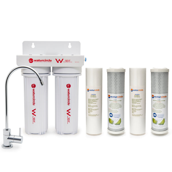 Complete set Twin Classic filter with MDL02 Tap (Chrome)