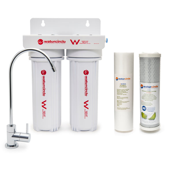 Complete set Twin Classic filter with MDL02 Tap (Chrome)