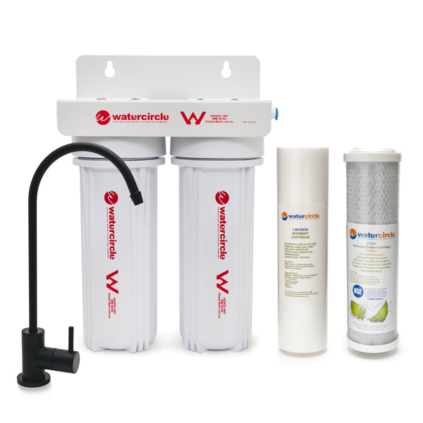 Complete set Twin Classic filter with MDL05 Tap (Matt Black)