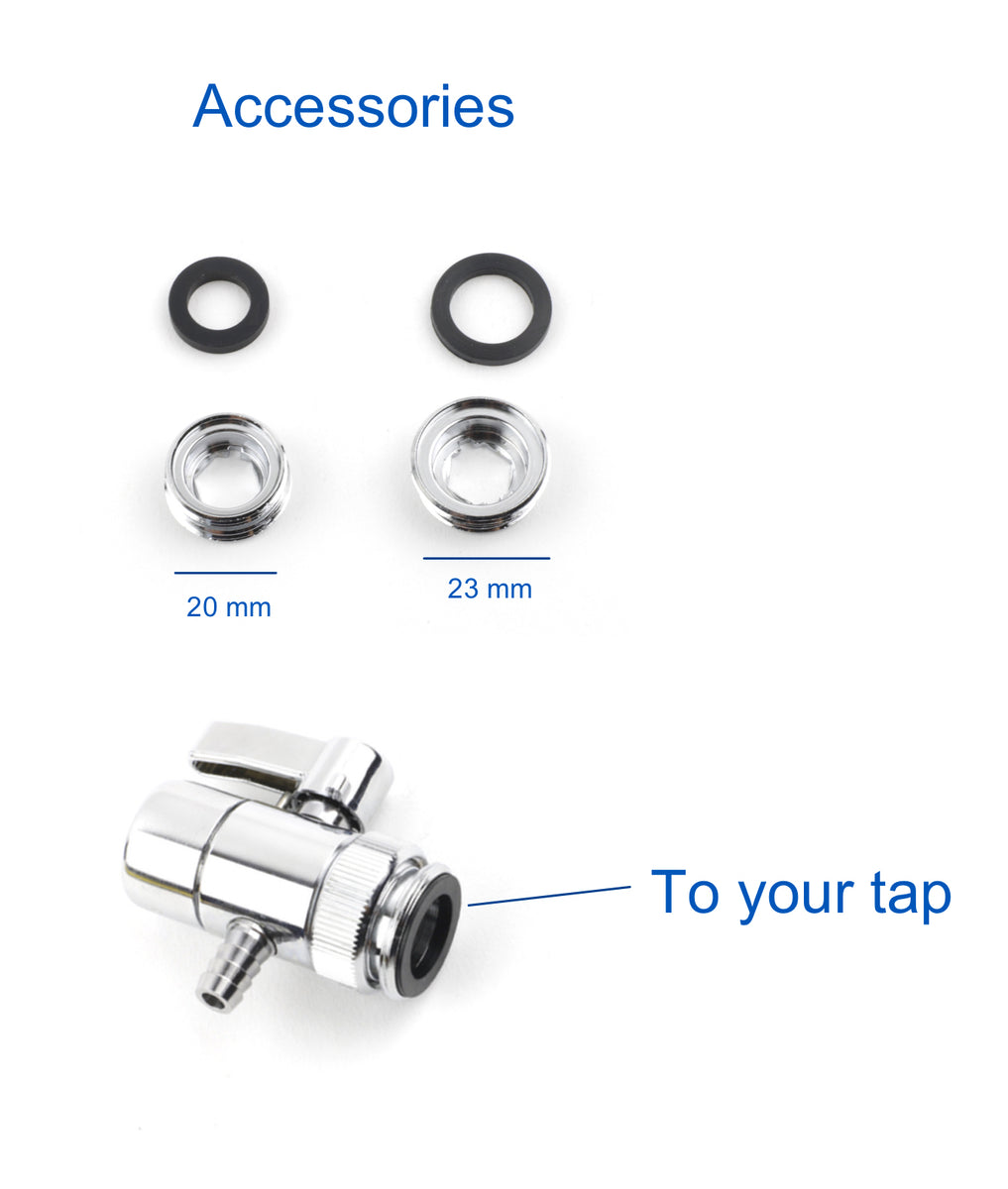 Connectors for Diverter Valve to the tap Watercircle Australia