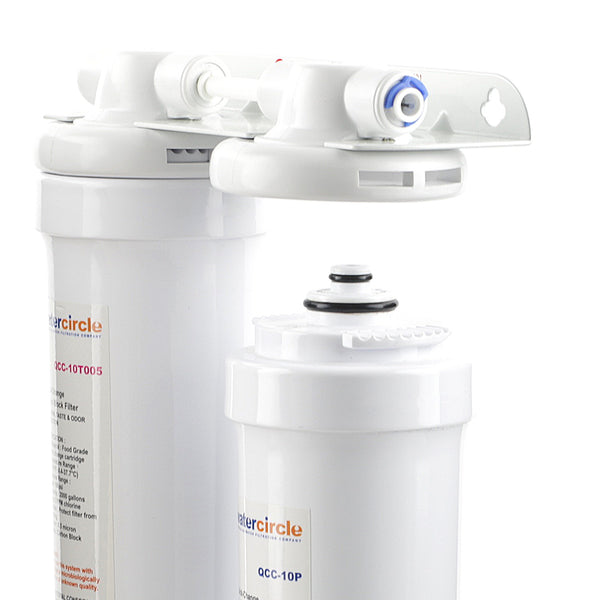 Twin Quick Change Under sink water filter system body only