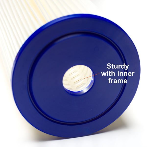 Copy of 10" x 4.5" Twin Big Blue Housing with 2 x pleated filter