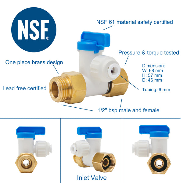 Complete set Twin Classic filter with MDL01 Tap (Chrome)