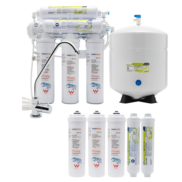 QCC Reverse Osmosis (RO) system 6 stages ROQ3406 with MDL01 Tap
