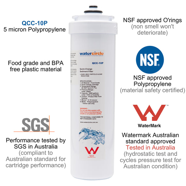 Complete set Twin Quick Change Under sink water filter system with MDL02 Tap