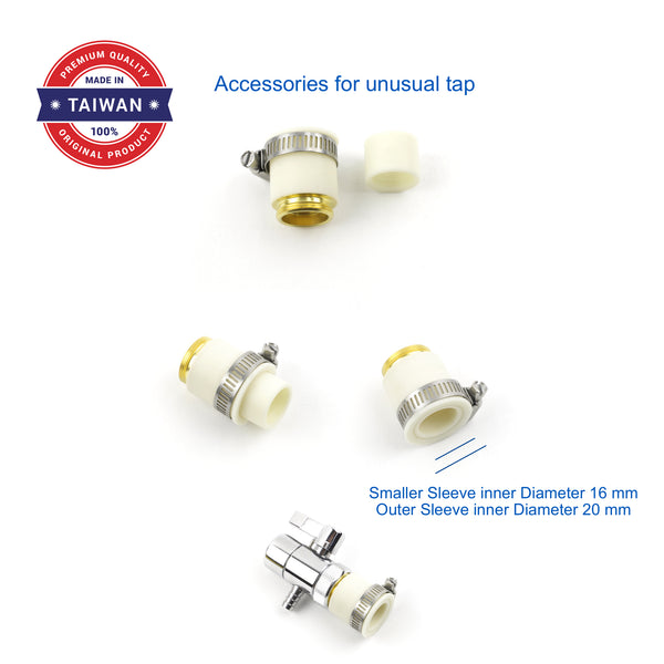 Quality Rubber Connectors for Diverter Valve to unusual tap