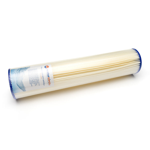 20" x 4.5" Pleated sediment filter 5, 10, 20 or 30 micron