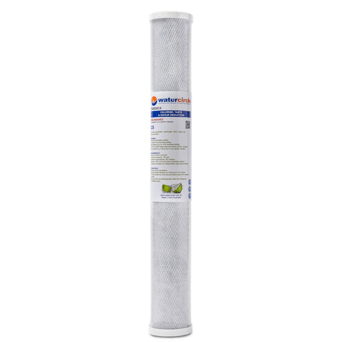 Watercircle 2025C5 20" x 2.5" 5 micron NSF approved carbon filter (Chlorine)