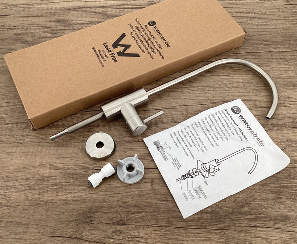 Watercircle Stainless Steel water filter faucet for RO/water filter system Brushed