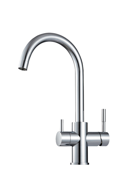 Watercircle 3 way water filter faucet / kitchen mixer tap hot cold and filtered water