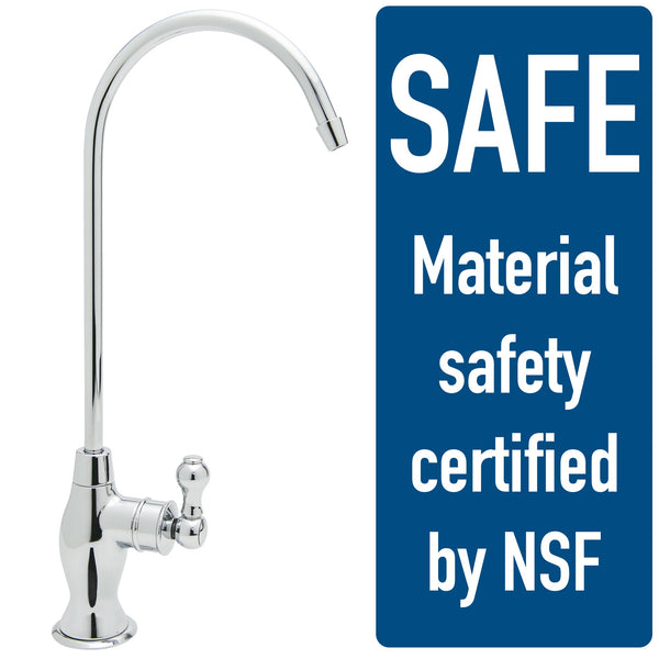 Watercircle water filter faucet for RO/water filter system Chrome MDL07