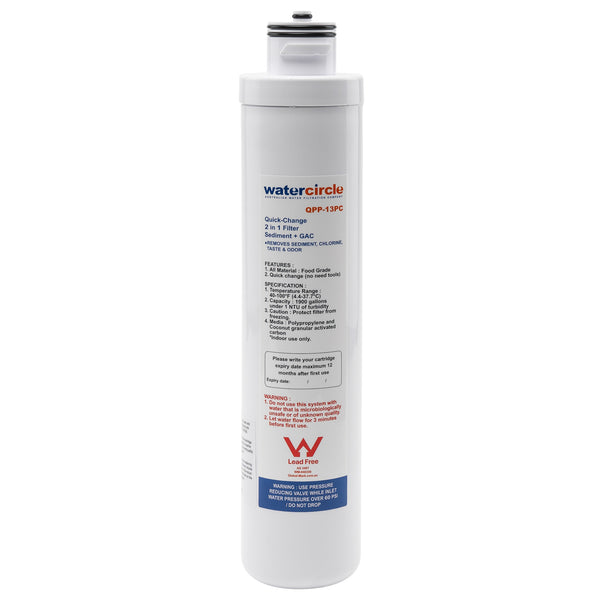 Replacement cartridge SET for Watercircle Reverse Osmosis System QPP-RO3