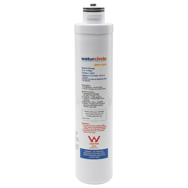 Replacement cartridge SET for Watercircle Reverse Osmosis System QPP-RO3