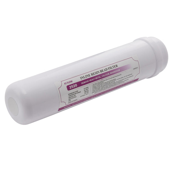 12" Hard Water In-Line Sediment Filter with garden hose quick connectors for Car / Window cleaning