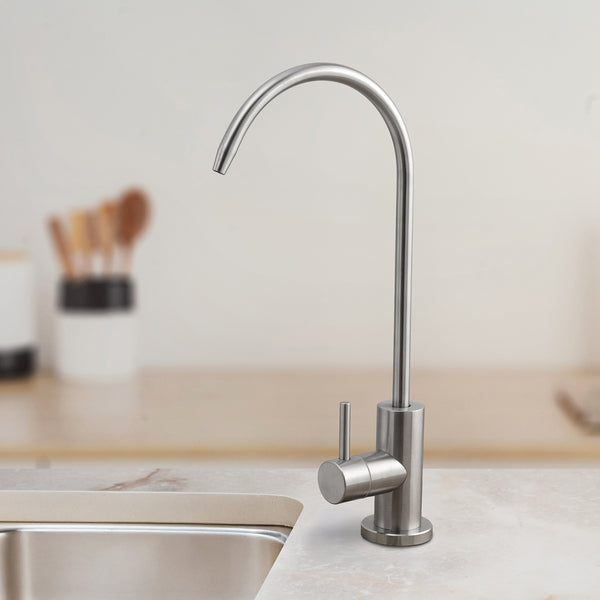 Watercircle Stainless Steel water filter faucet for RO/water filter system Watermark Approved Brushed