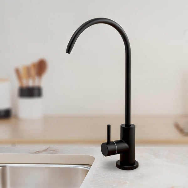 Watercircle 5 Stage with Alkaliser Watermark Australian Standard Approved Reverse Osmosis (RO) system With Matt Black Tap