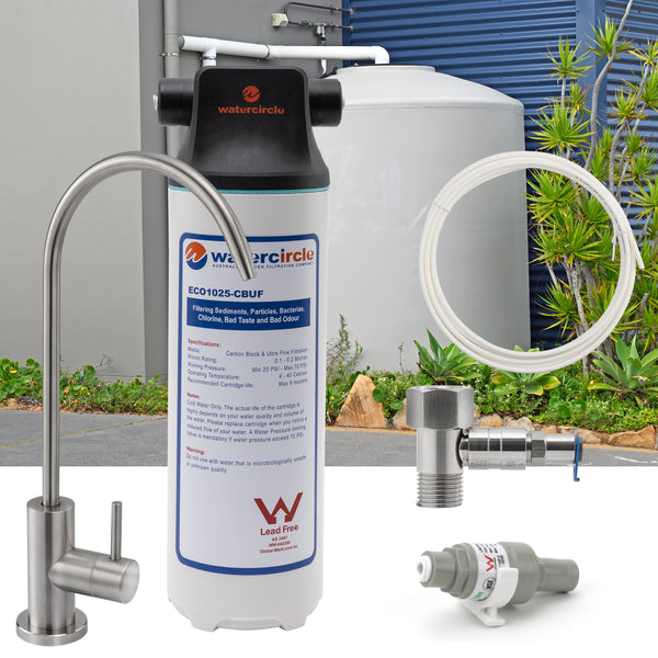 Complete set Watermark / Australian Standard approved water filters system for Tank / Bore water