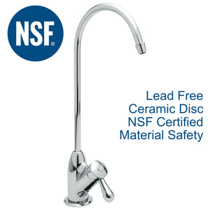 Watercircle water filter faucet for RO/water filter system Chrome MDL10