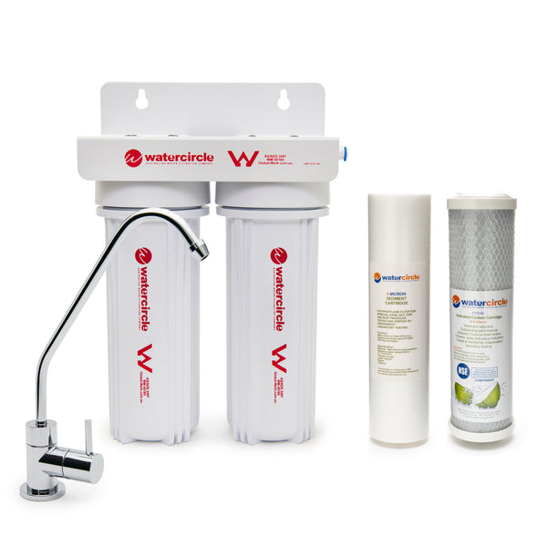 Complete set Twin Classic filter with MDL01 Tap (Chrome)