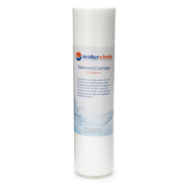 10" x 2.5" Sediment filter (Polypropylene) 5 or 0.5 micron