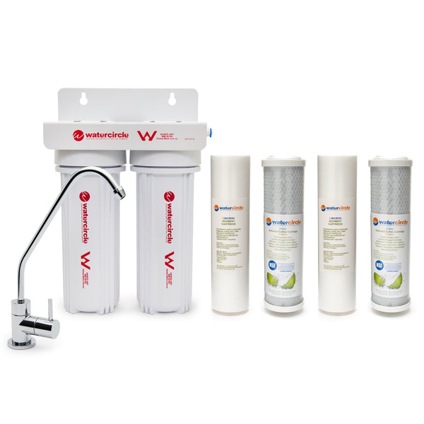 Complete set Twin Classic filter with MDL01 Tap (Chrome)