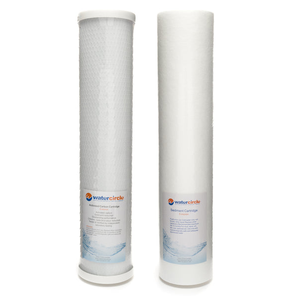 20" x 4.5" Carbon + Sediment (Polypropylene) filter for big blue housing