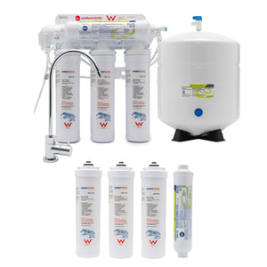 "SALE" QCC Reverse Osmosis (RO) system 5 stage ROQ3405 with MDL02 Tap