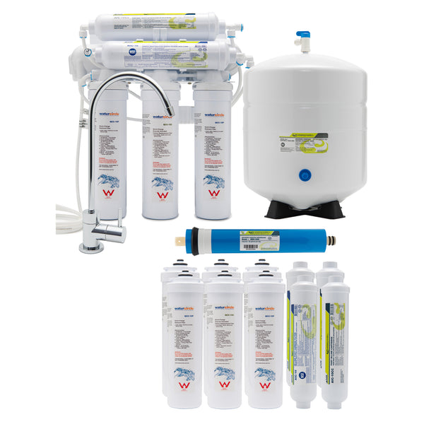 QCC Reverse Osmosis (RO) system 6 stages ROQ3406 with MDL02 Tap