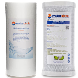 5 micron 10" x 4.5" NSF Carbon + Sediment (Chlorine)