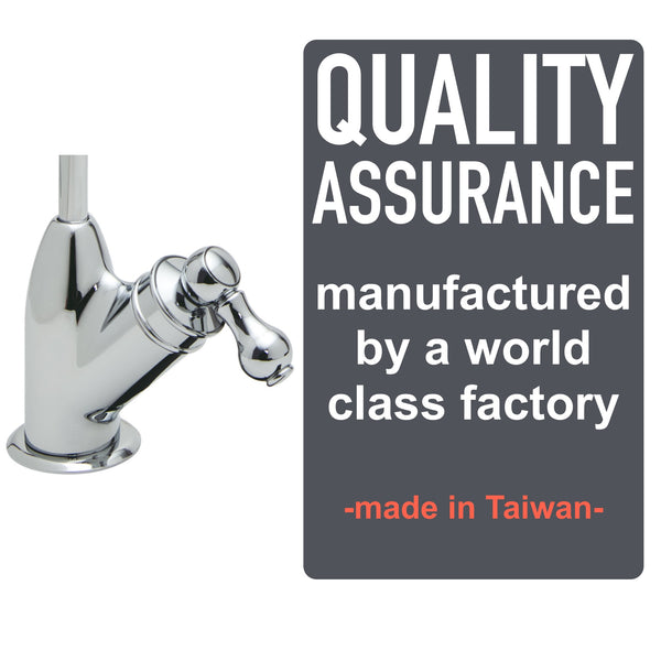 Watercircle water filter faucet for RO/water filter system Chrome MDL08