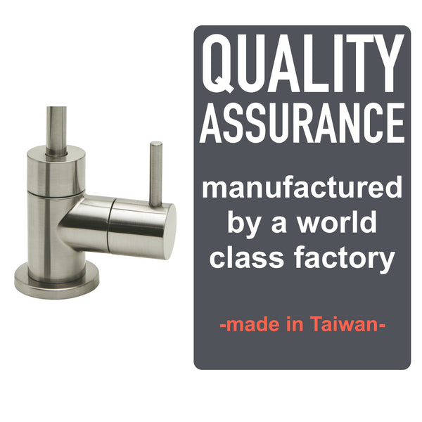 Watercircle water filter faucet for RO/water filter system Brushed Nickel MDL3