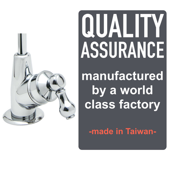 Watercircle water filter faucet for RO/water filter system Chrome MDL12