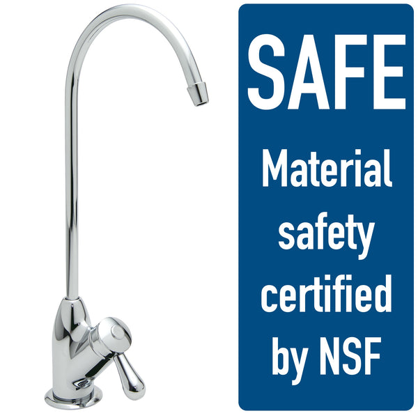Watercircle water filter faucet for RO/water filter system Chrome MDL10