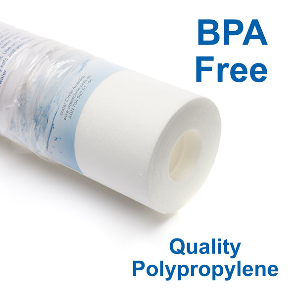 Chloramine & Chlorine 0.5 micron 10" x 2.5" Sediment + Carbon filter