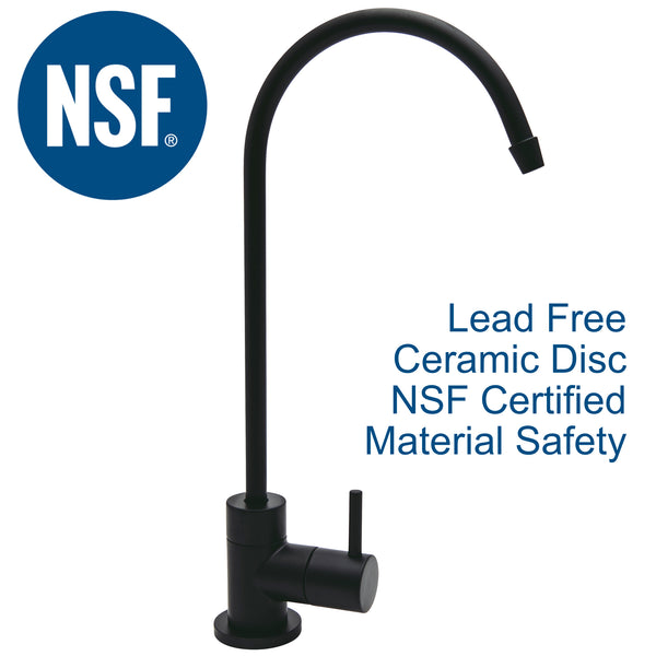 Watercircle water filter faucet for RO/water filter system matt black MDL5