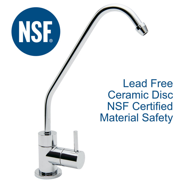 Watercircle water filter faucet for RO/water filter system Chrome MDL1