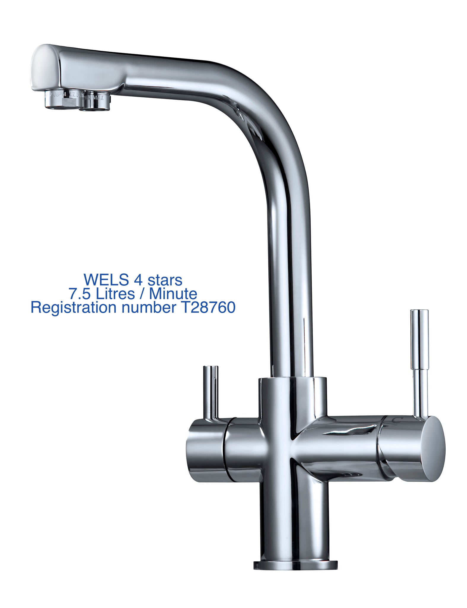 3 way water filter faucet / kitchen mixer tap hot cold and filtered water