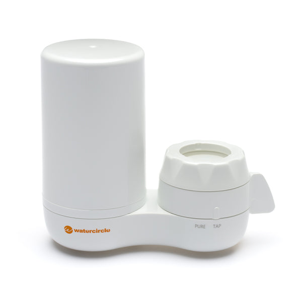 On Tap 2 stages water filter system complete set CERAMIC with Carbon 0.5 micron white housing
