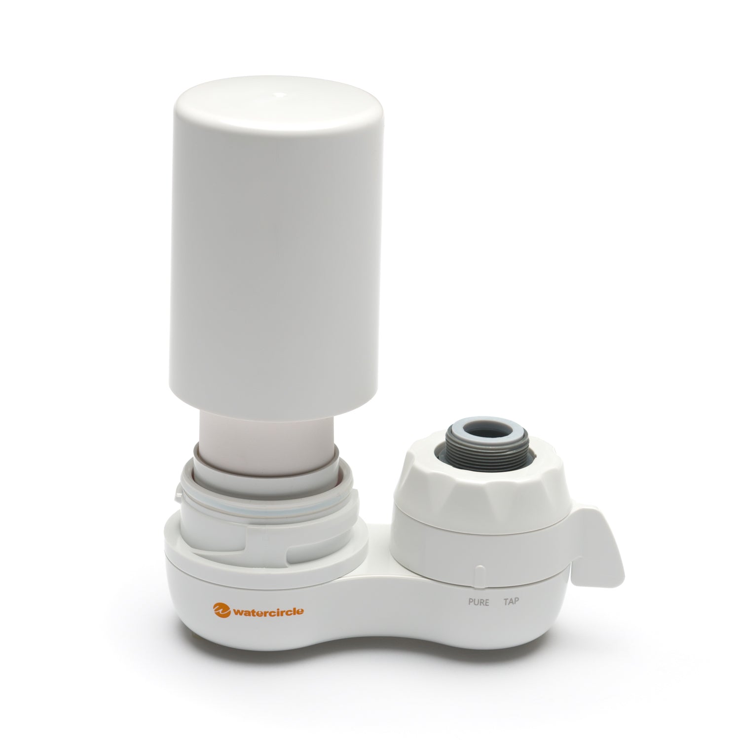 On Tap 2 stages water filter system complete set CERAMIC with Carbon 0.5 micron white housing