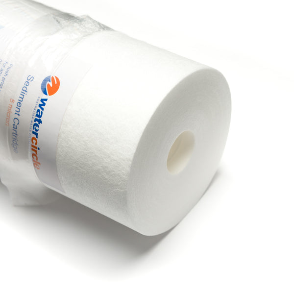 20" x 4.5" Carbon + Sediment (Polypropylene) filter for big blue housing