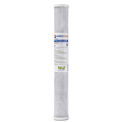 Watercircle 2025M5 20" x 2.5" 5 micron (Chloramine & Chlorine)reduction filter