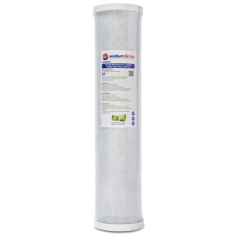 Watercircle 2045S5 20" x 4.5" 5 micron Silver impregnated water filter cartridge