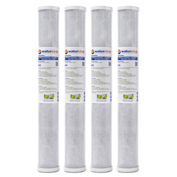 Watercircle 2025M05 20" x 2.5" 0.5 micron (Chloramine & Chlorine)reduction filter